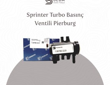 Mercedes Sprinter Turbo Basınç Ventili/Valfi Pierburg