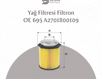 Mercedes C Serisi Yağ Filtresi OM274 Motor Filtron