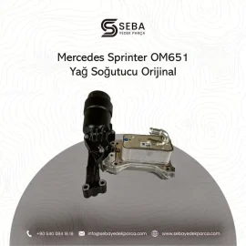Mercedes Sprinter Yağ Soğutucu Orijinal Euro5