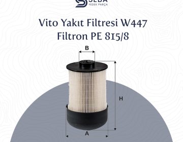 Mercedes Vito Yakıt Filtresi W447 OM622 Filtron