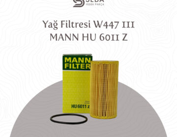 Mercedes Vito Yağ Filtresi W447 OM622 Mann