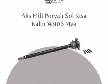 Mercedes Sprinter Aks Mili Poryalı Sol Kısa Kalın W906 Mga