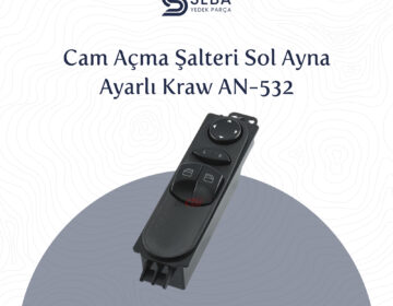 Mercedes Sprinter Cam Açma Şalteri Sol Ayna Ayarlı Kraw