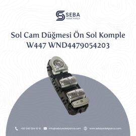 Mercedes Vito Sol Cam Düğmesi Ön Sol Komple W447