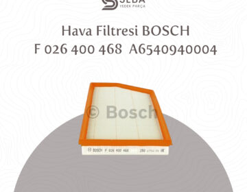 Mercedes E Serisi Hava Filtresi W213 OM654 Dizel Motor Bosch