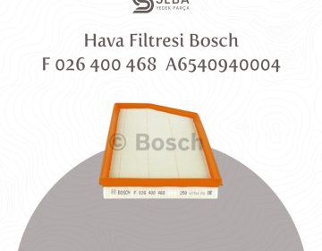 Mercedes C Serisi Hava Filtresi W205 OM654 Motor Bosch