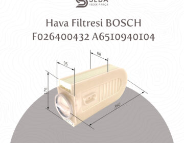 Mercedes E Serisi W212 Hava Filtresi OM651 Dizel Motor Bosch