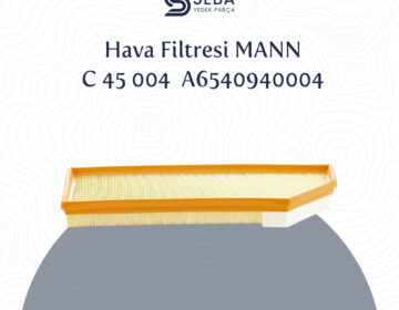 Mercedes S Serisi W222 Hava Filtresi OM654 Dizel Motor Mann