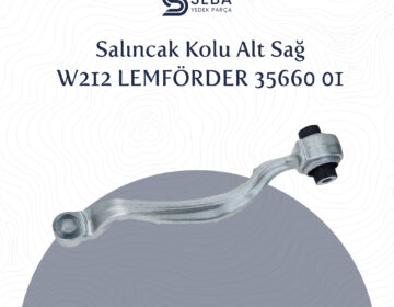 Mercedes E Serisi Salıncak Kolu Alt Sağ W212 Lemförder