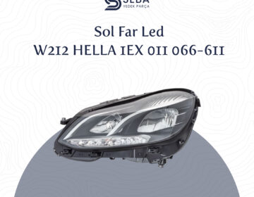 Mercedes E Serisi W212 Far Sol Led Hella 1EX 011 066-611
