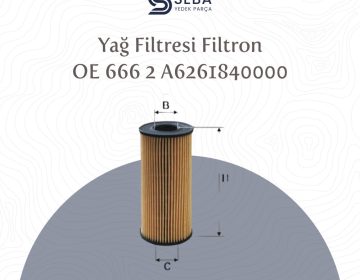 Mercedes C Serisi Yağ Filtresi W205 OM626 Motor Filtron