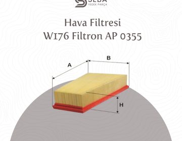 Mercedes A180 W176 Hava Filtresi OM270 Filtron