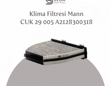 Mercedes C Serisi Klima Polen Filtresi Karbonlu W204 Mann