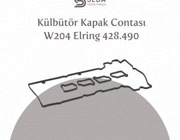 Mercedes C Serisi Külbütör Üst Kapak Contası W204 Elring