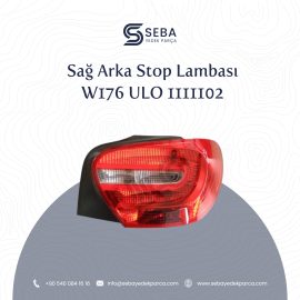 Mercedes A Serisi Stop Lambası Sağ (Duylu) Ulo