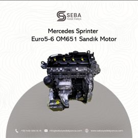 Mercedes Sprinter Sandık Motor OM651 Euro5/6 A6510104127