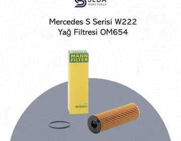 Mercedes S Serisi W222 Yağ Filtresi OM654 Motor Mann