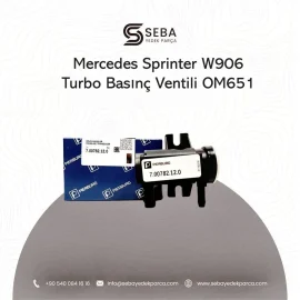 Mercedes Sprinter Turbo Basınç Ventili/Valfi Pierburg