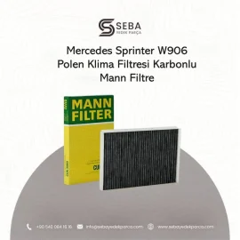 Mercedes Sprinter Polen Klima Filtresi Karbonlu Mann
