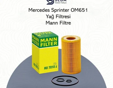 Mercedes Sprinter Yağ Filtresi Euro5-6 Mann