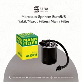 Mercedes Sprinter Yakıt Filtresi OM651 Mann