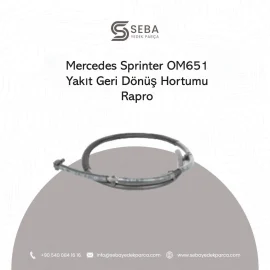 Mercedes Sprinter Yakıt Geri Dönüş Hortumu OM651 RAPRO