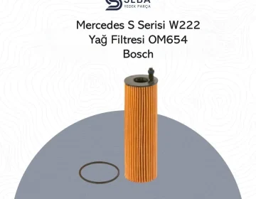 Mercedes S Serisi W222 Yağ Filtresi OM654 Motor Bosch