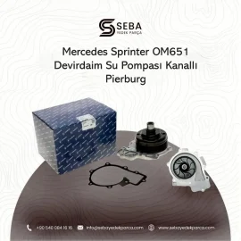 Mercedes Sprinter OM651 Devirdaim Su Pompası Pierburg