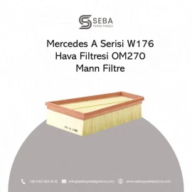 Mercedes A180 W176 Hava Filtresi OM270 Mann