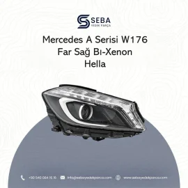 Mercedes A Serisi Far Sağ BI-Xenon Led Hella