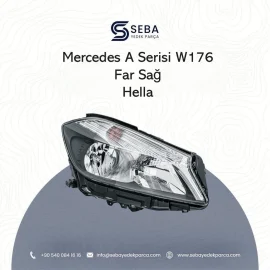 Mercedes A Serisi Far Sağ Halojen Hella