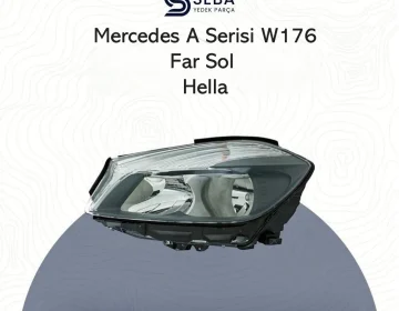 Mercedes A Serisi Far Sol Halojen Hella