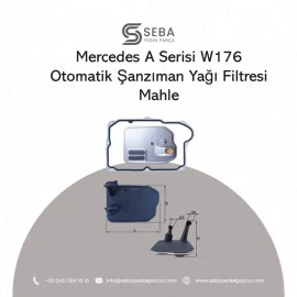 Mercedes A180 W176 Otomatik Şanzıman Yağı Filtre Seti Mahle