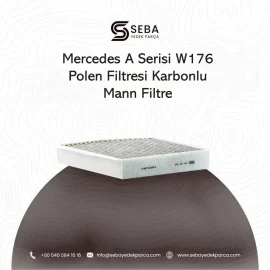 Mercedes A180 W176 Polen Klima Filtresi Karbonlu Mann