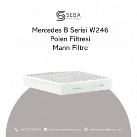 Mercedes B Serisi Polen Filtresi Karbonlu W246 Mann