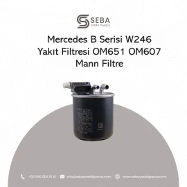 Mercedes B Serisi Yakıt Filtresi W246 Mahle