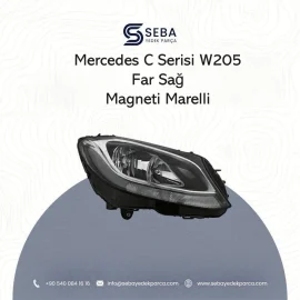 Mercedes C Serisi Far Sağ W205 Magneti Marelli