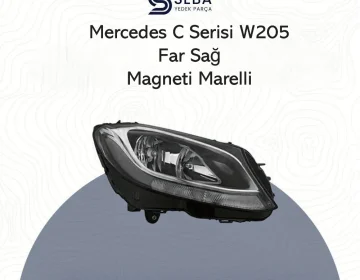 Mercedes C Serisi Far Sağ W205 Magneti Marelli