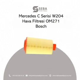 Mercedes C Serisi Hava Filtresi W204 Bosch
