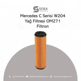 Mercedes C Serisi Yağ Filtresi W204 Filtron