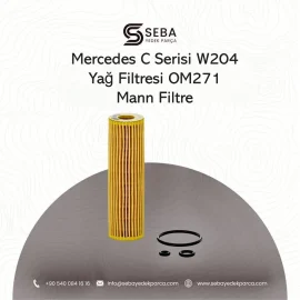 Mercedes C Serisi Yağ Filtresi W204 Mann