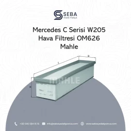 Mercedes C Serisi Hava Filtresi W205 OM626 Motor Mahle