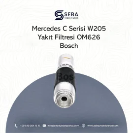 Mercedes C Serisi Yakıt Filtresi W205 OM626 Motor Bosch