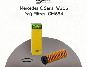 Mercedes C Serisi Yağ Filtresi W205 OM654 Motor Mann