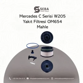 Mercedes C Serisi Yakıt Filtresi W205 OM654 Motor Mahle