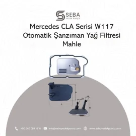 Mercedes CLA W117 Otomatik Şanzıman Yağı Filtre Seti Mahle