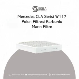 Mercedes CLA Polen Filtresi Karbonlu W117 Mann