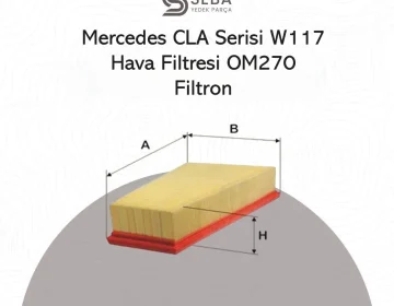 Mercedes CLA Hava Filtresi W117 Filtron