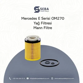 Mercedes E Serisi Yağ Filtresi Benzinli Motor W213 Mann