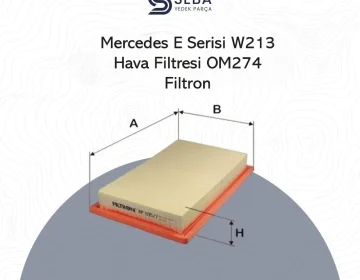 Mercedes E Serisi Hava Filtresi W213 OM274 Motor Filtron
